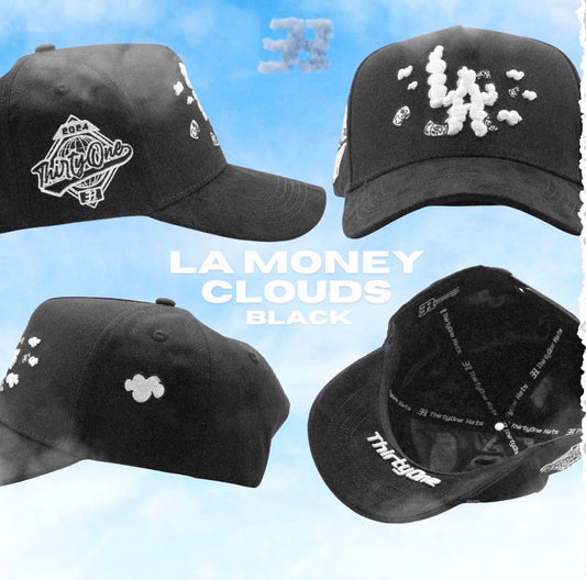 31 Hats LA cloud Money Black